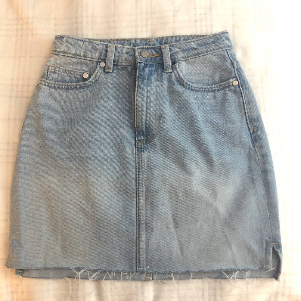 H&M denim jean skirt